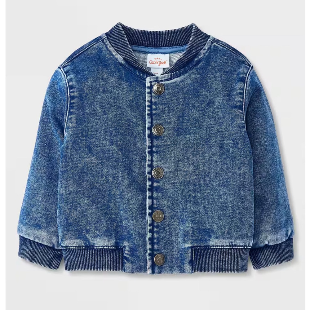 Cat & Jack Baby Denim Jacket – Unisex – Size 6–9 Months